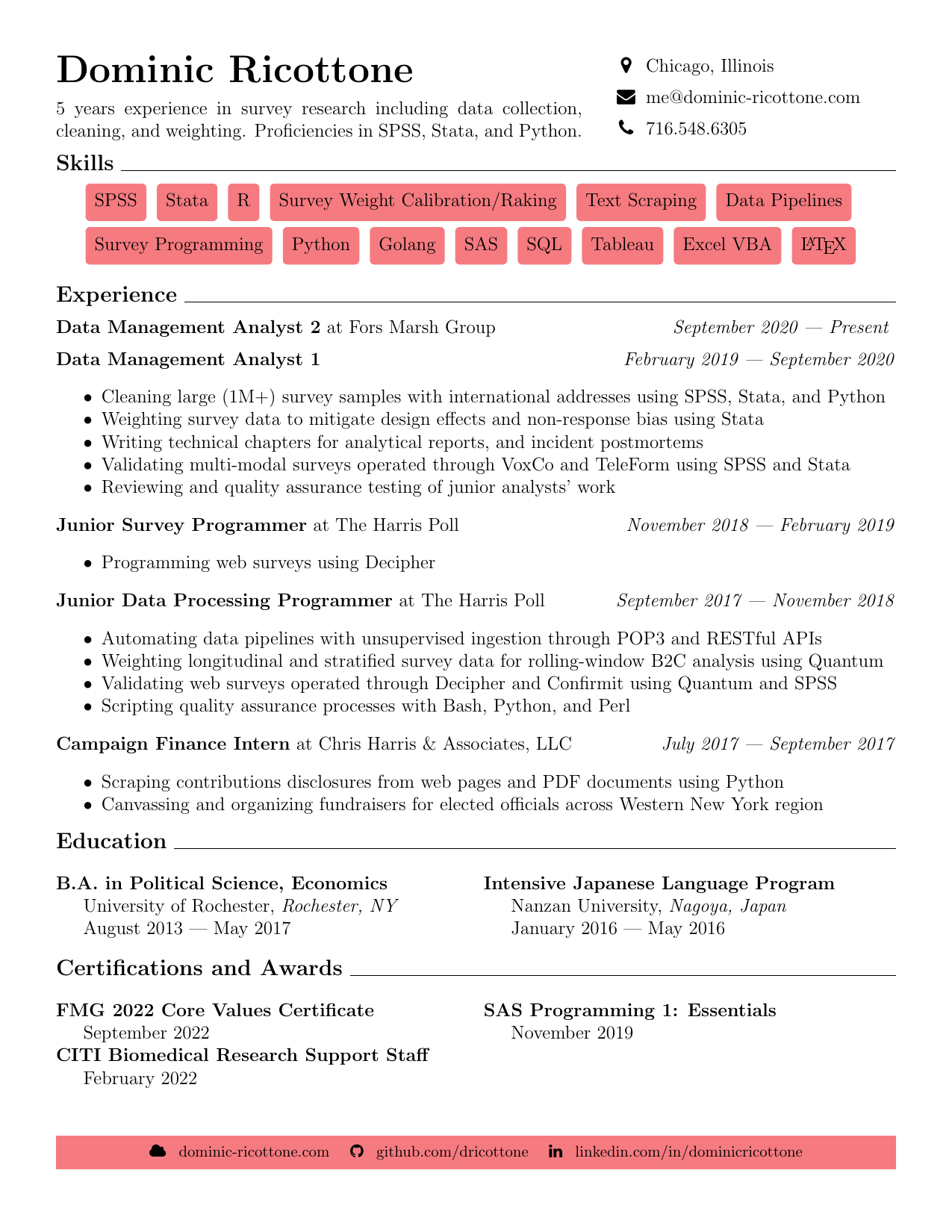 PDF resume